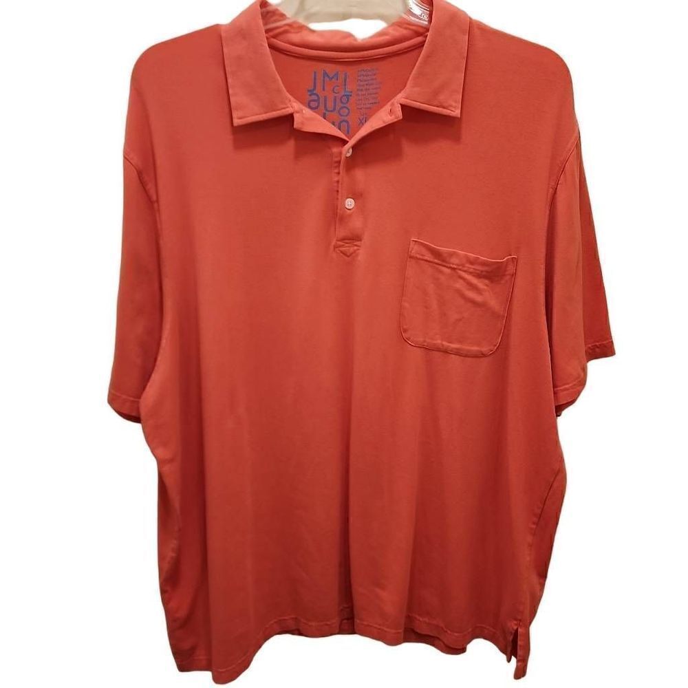 J. Mclaughlin Short Sleeve T-Shirt Polo Men's Size XL Cotton Modal Spandex Blend